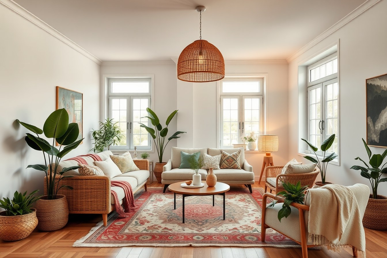 Modern Boho interior