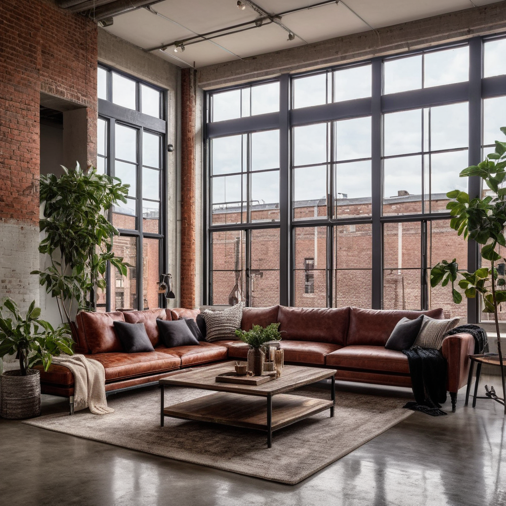 Room in Industrial Loft style